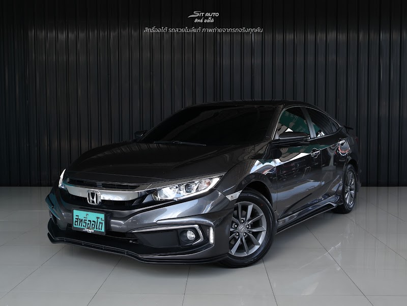HONDA CIVIC FC 2021 สีเทาดำ มือสอง - SIT AUTO บางแค