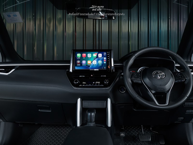 TOYOTA COROLLA CROSS 2022 สีดำ มือสอง รูปที่ 8 - SIT AUTO บางแค