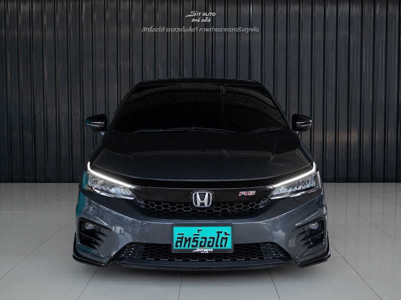 HONDA CITY HATCHBACK G7 2022 สีเทาดำ มือสอง รูปที่ 2 - SIT AUTO บางแค