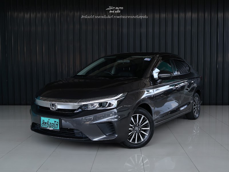 HONDA CITY SEDAN G7 2020 สีเทาดำ มือสอง - SIT AUTO บางแค