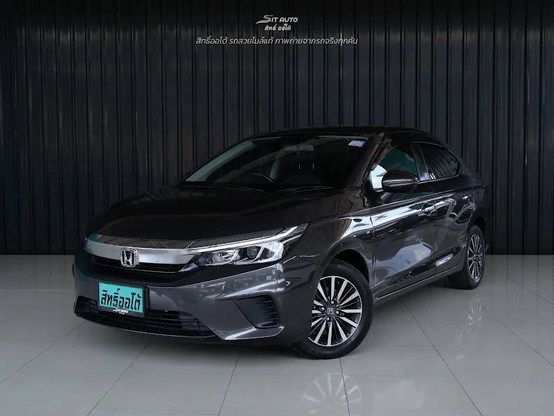 HONDA CITY SEDAN G7 2020 สีเทาดำ มือสอง - SIT AUTO บางแค