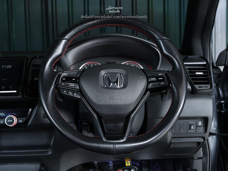 HONDA CITY HATCHBACK G7 2022 สีเทาดำ มือสอง รูปที่ 9 - SIT AUTO บางแค