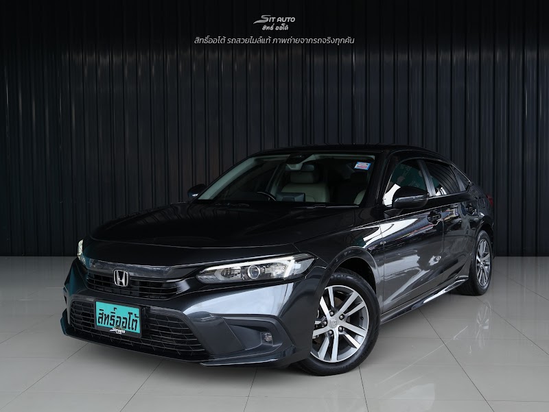 HONDA CIVIC FE 2022 สีเทาดำ มือสอง - SIT AUTO บางแค