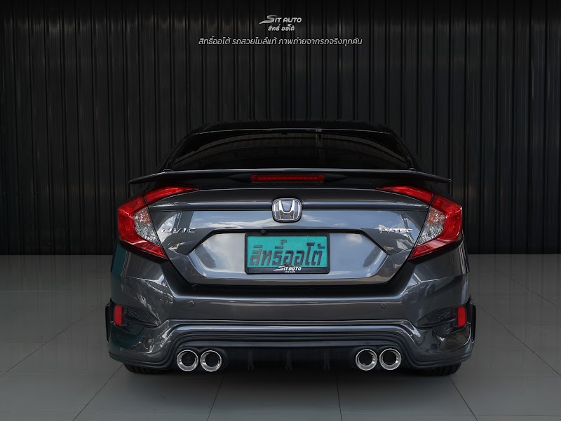 HONDA CIVIC FC 2021 สีเทาดำ มือสอง รูปที่ 3 - SIT AUTO บางแค