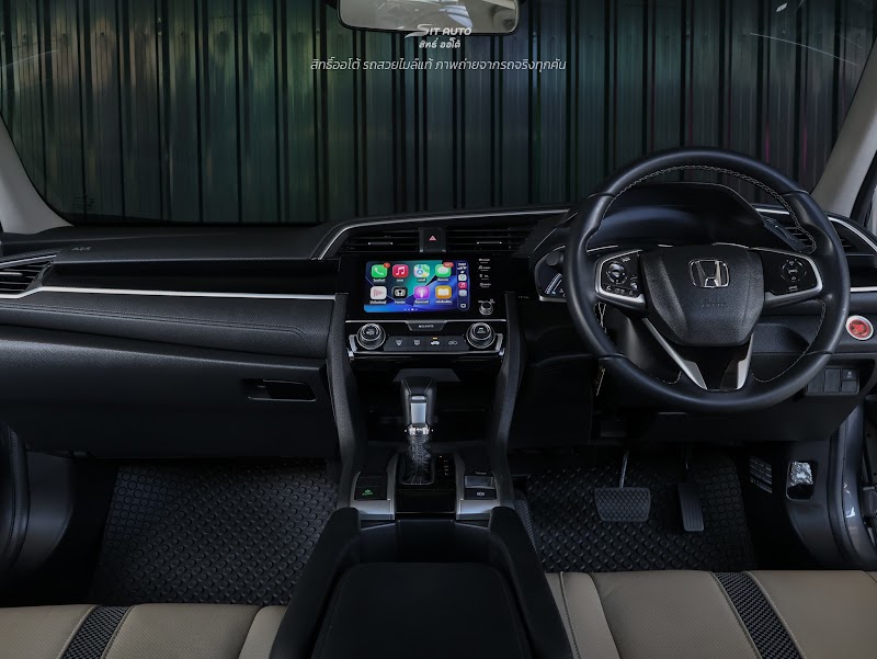 HONDA CIVIC FC 2021 สีเทาดำ มือสอง รูปที่ 8 - SIT AUTO บางแค