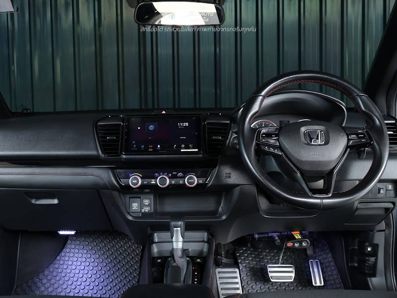 HONDA CITY HATCHBACK G7 2022 สีเทาดำ มือสอง รูปที่ 8 - SIT AUTO บางแค
