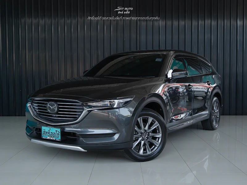 MAZDA CX-8 2019 สีเทาดำ มือสอง - SIT AUTO บางแค