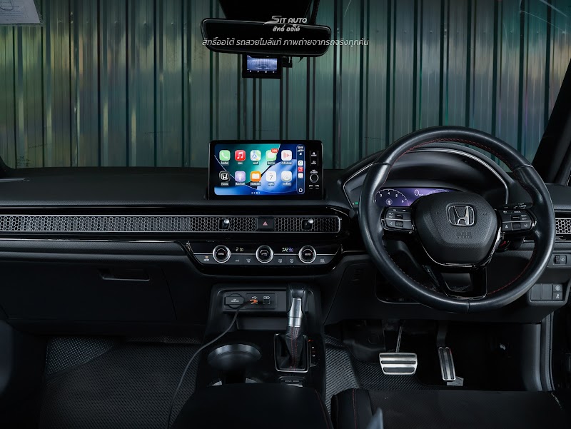 HONDA CIVIC FE 2022 สีดำ มือสอง รูปที่ 8 - SIT AUTO บางแค