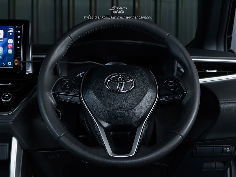 TOYOTA COROLLA CROSS 2022 สีดำ มือสอง รูปที่ 9 - SIT AUTO บางแค
