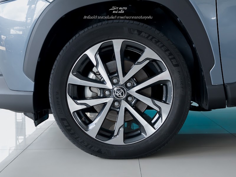 TOYOTA COROLLA CROSS 2021 สีเทาฟ้า มือสอง รูปที่ 5 - SIT AUTO บางแค