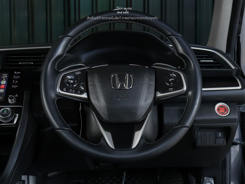 HONDA CIVIC FC 2021 สีเทาดำ มือสอง รูปที่ 9 - SIT AUTO บางแค