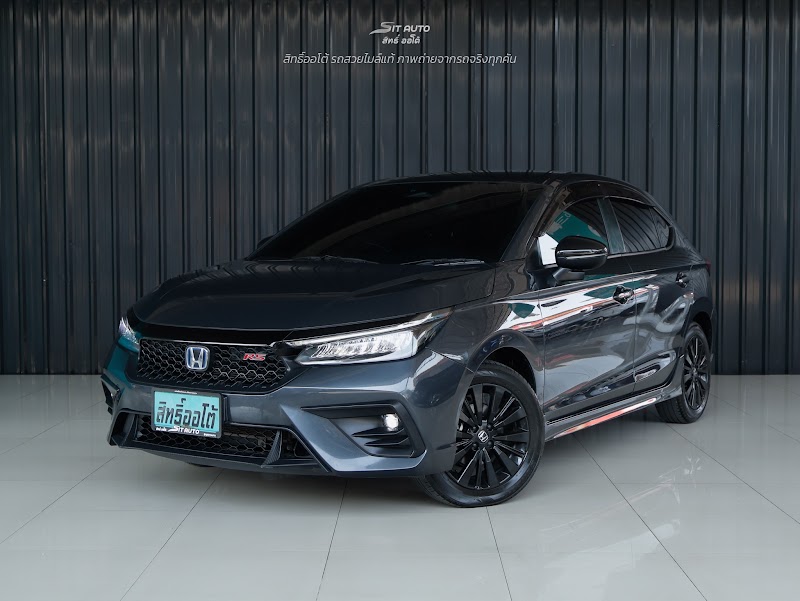 HONDA CITY HATCHBACK G7 2024 สีเทาดำ มือสอง - SIT AUTO บางแค