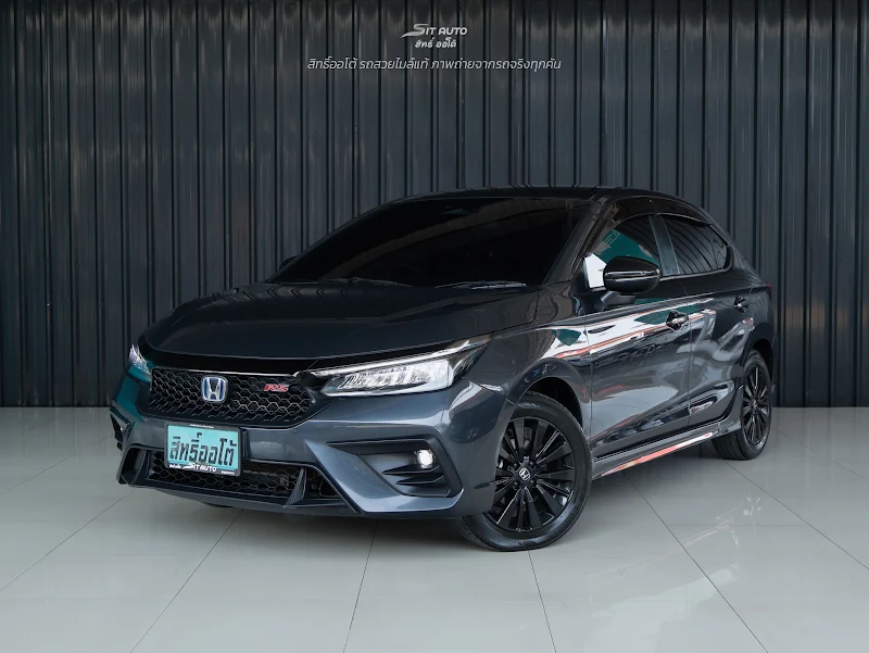 HONDA CITY HATCHBACK G7 2024 สีเทาดำ มือสอง - SIT AUTO บางแค