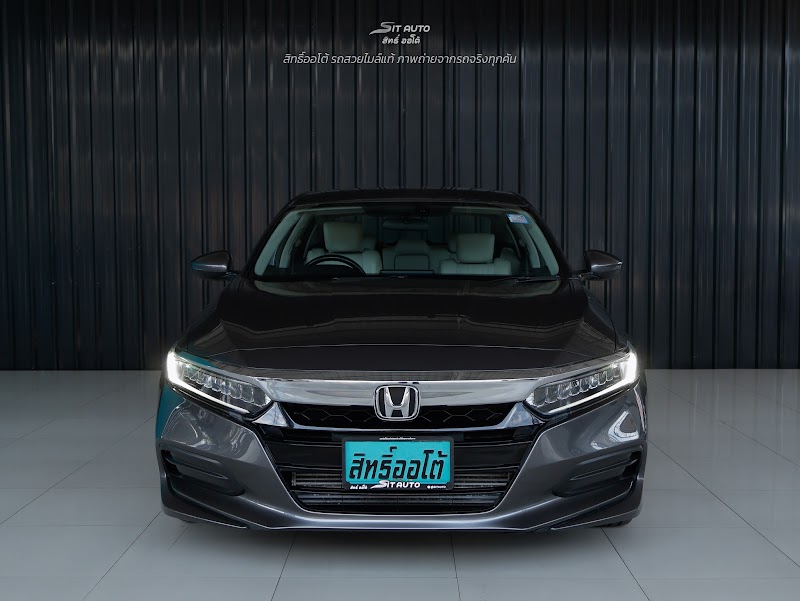 HONDA ACCORD G10 2020 สีเทาดำ มือสอง รูปที่ 2 - SIT AUTO บางแค