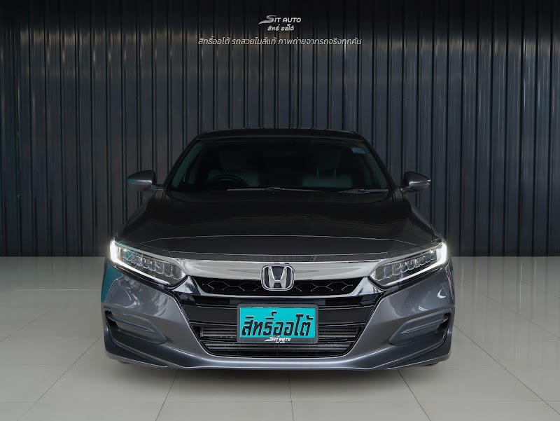 HONDA ACCORD G10 2019 สีเทาดำ มือสอง รูปที่ 2 - SIT AUTO บางแค