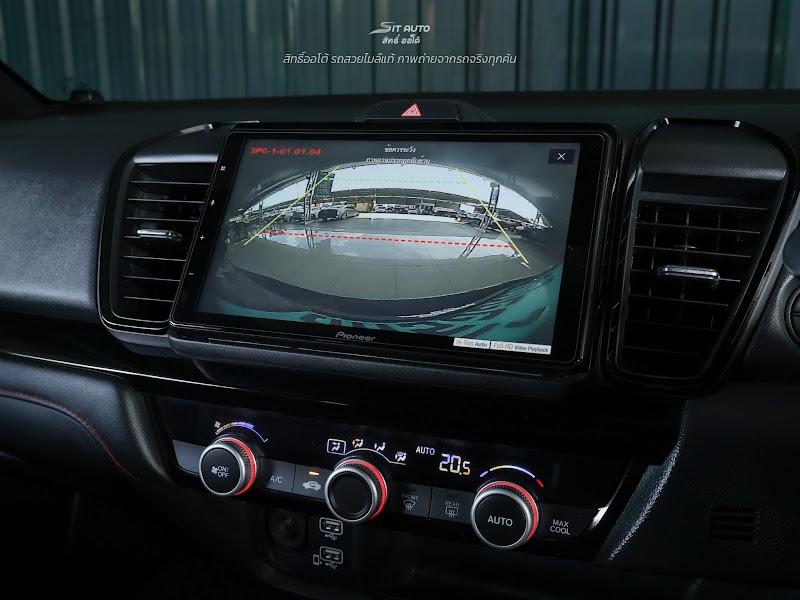 HONDA CITY HATCHBACK G7 2022 สีเทาดำ มือสอง รูปที่ 12 - SIT AUTO บางแค