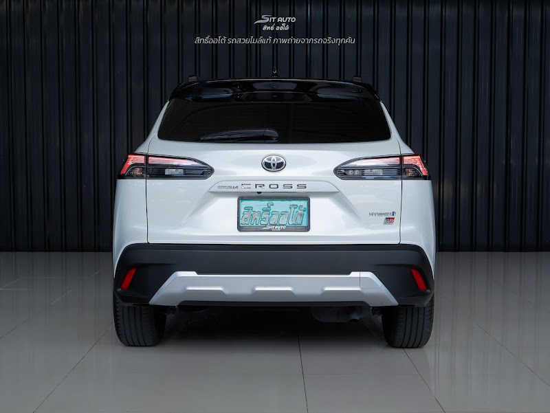 TOYOTA COROLLA CROSS 2022 สีขาว มือสอง รูปที่ 3 - SIT AUTO บางแค
