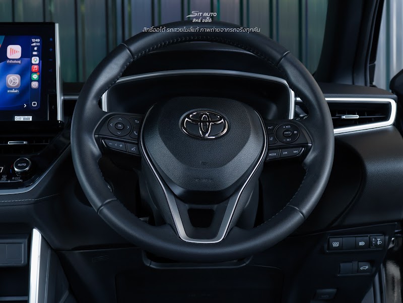 TOYOTA COROLLA CROSS 2024 สีดำ มือสอง รูปที่ 9 - SIT AUTO บางแค