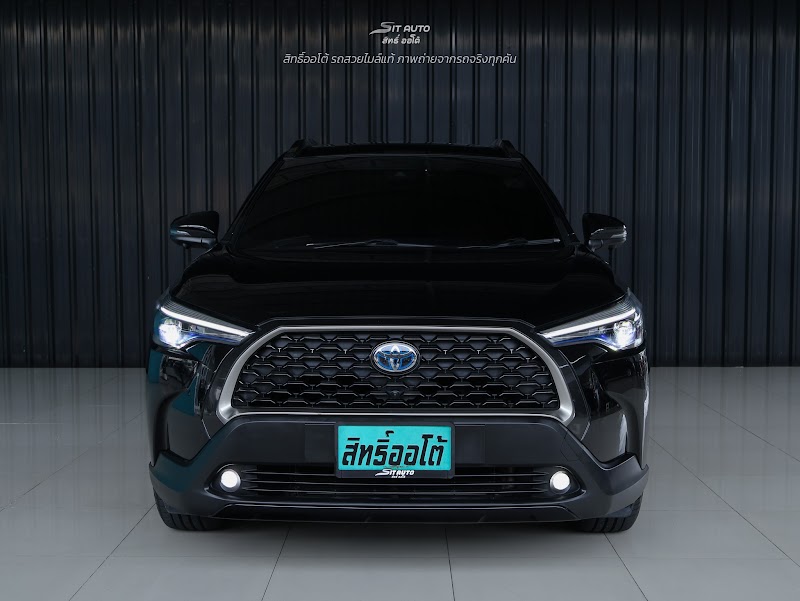 TOYOTA COROLLA CROSS 2020 สีดำ มือสอง รูปที่ 2 - SIT AUTO บางแค