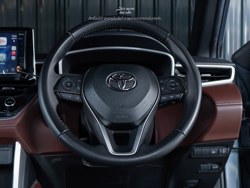 TOYOTA COROLLA CROSS 2021 สีเทาฟ้า มือสอง รูปที่ 7 - SIT AUTO บางแค